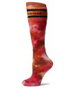 yz X}[gE[ fB[X C A_[EFA Ski Full Cushion Tie-Dye Print Over the Calf Power Pink