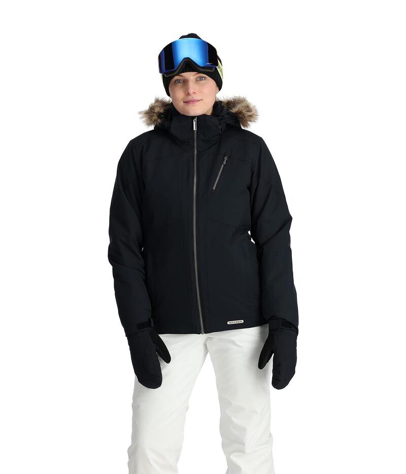 【送料無料】 スパイダー レディース コート アウター Skyline Jacket Black
