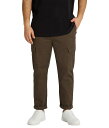 【送料無料】 ジョニー ビッグ メンズ カジュアルパンツ カーゴパンツ ボトムス Big & Tall Logan Elastic Waist Cargo Pants Khaki