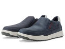 【送料無料】 ロックポート メンズ スニーカー シューズ Bronson Slip-On Navy Nubuck