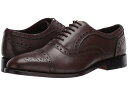【送料無料】 アンソニー ヴィア メンズ オックスフォード シューズ Ford Cap Toe Quarter Brogue Chocolate Brown
