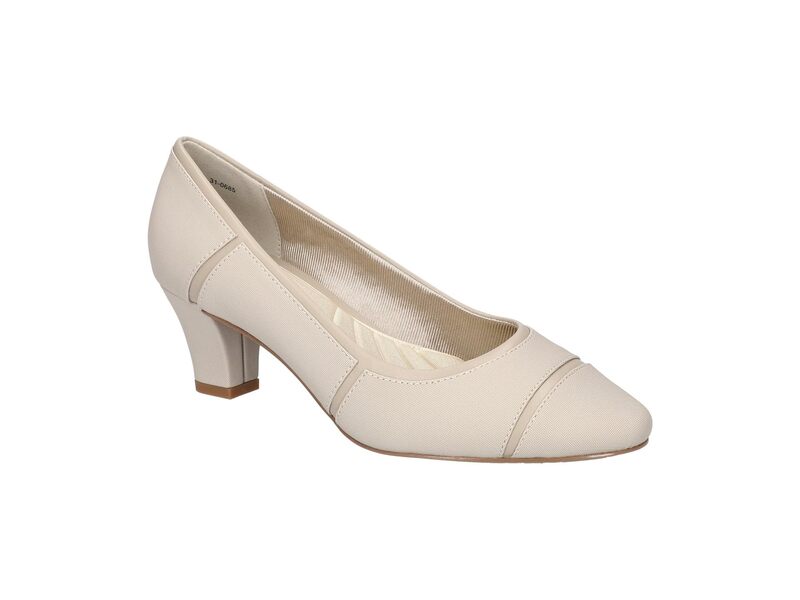 イージーストリート レディース シューズ ヒール Easy Street Datia Oatmeal Linen オートミール