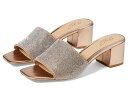 【送料無料】 ジュウェルダグレイミシュカ レディース ヒール シューズ Harlyn Rose Gold Textile