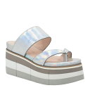 【送料無料】 ネイキッドフィート レディース ヒール シューズ Flux Silver