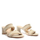 【送料無料】 シュッツ レディース ヒール シューズ Amely Mid Block Oyster