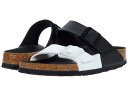 【送料無料】 ビルケンシュトック メンズ サンダル シューズ Arizona Split - Birko-Flor (Unisex) Black/White Birko-Flor?