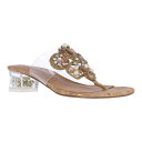 【送料無料】 ジェイレニー レディース ヒール シューズ Maribela Clear/Natural/Gold