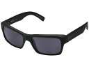 【送料無料】 ボンジッパー メンズ サングラス・アイウェア アクセサリー Fulton Polarized Black Smoke Satin/Vintage Grey Wildlife Polarized Lens