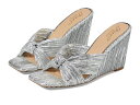 【送料無料】 ジュウェルダグレイミシュカ レディース ヒール シューズ Hype Silver Fabric