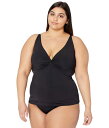 【送料無料】 サンセッツ レディース トップのみ 水着 Forever Tankini (D-DD Cups) Black