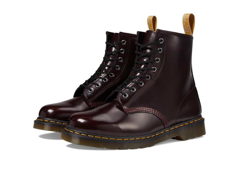 【送料無料】 ドクターマーチン メンズ ブーツ・レインブーツ シューズ 1460 Vegan 8-Eye Boot Cherry Red Cambridge Brush