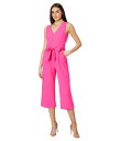 【送料無料】 ヴィンスカムート レディース ジャンプスーツ トップス V Neck Jumpsuit With Tie Belt Hot Pink