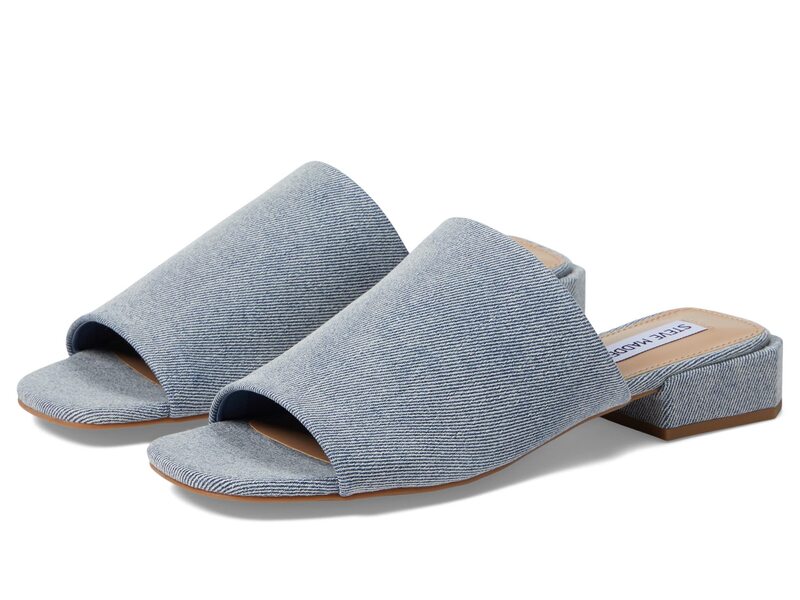 【送料無料】 スティーブ マデン レディース ヒール シューズ Anders Sandal Denim