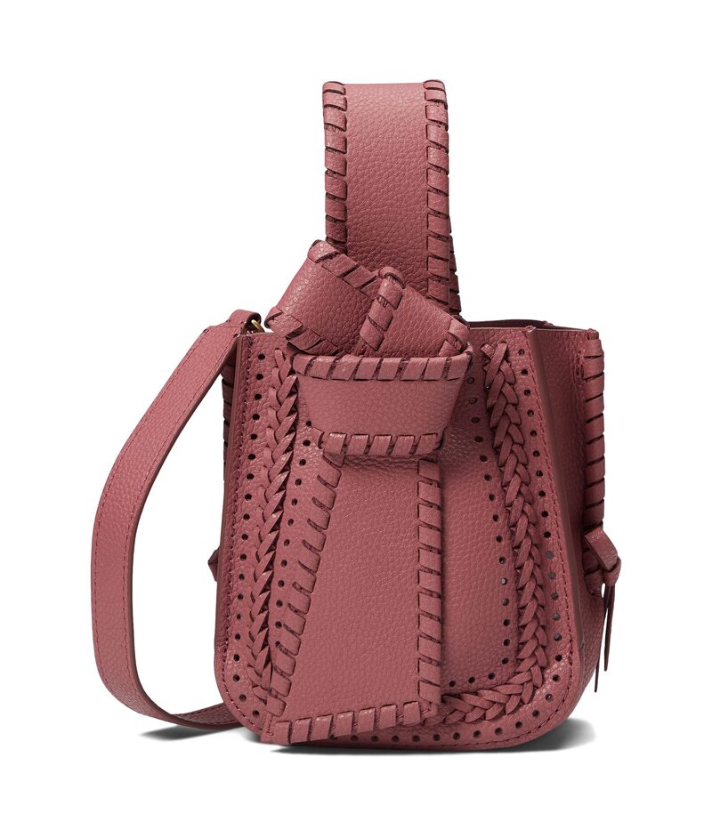 ハンドバッグ 【送料無料】 ザックポーゼン レディース ハンドバッグ バッグ Anthea Wristlet - Whipstitch Perf Mulberry