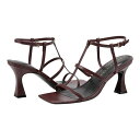 【送料無料】 マーク・フィッシャー レディース ヒール シューズ Dennie Dark Red Leather