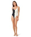 【送料無料】 エルスペース レディース 上下セット 水着 Devi One-Piece Classic Black/Cream