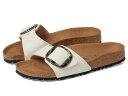 【送料無料】 ビルケンシュトック レディース サンダル シューズ Madrid Big Buckle Canvas Eggshell Canvas