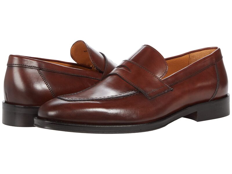 【送料無料】 ブルーノマグリ メンズ スリッポン・ローファー シューズ Nathan Rust Calf