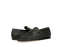 【送料無料】 ヴィンス レディース スリッポン・ローファー シューズ Davis Raffia Black Raffia
