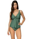 【送料無料】 サンセッツ レディース トップのみ 水着 Forever Tankini (D-DD Cups) Moss