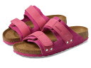 【送料無料】 ビルケンシュトック レディース サンダル シューズ Uji - Nubuck/Suede (Women) Fuchsia Tulip