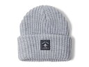 【送料無料】 ボルコム レディース 帽子 アクセサリー Thick Knit Beanie Heather Grey
