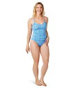 【送料無料】 カーブデザイン レディース トップのみ 水着 Stinson Tankini Radiant Stripe