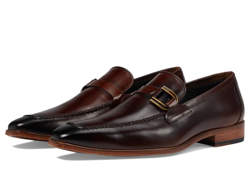 【送料無料】 マッシモマッテエロ メンズ スリッポン・ローファー シューズ Slip-On with Buckle Whisky