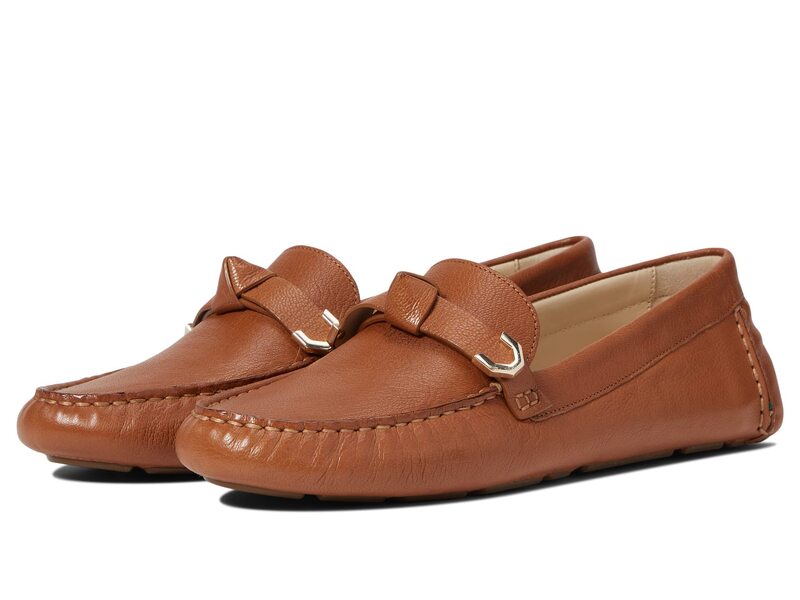 ̵ ϡ ǥ åݥ󡦥ե 塼 Evelyn Bow Driver Pecan Grainy Le...