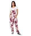 【送料無料】 フリーピープル レディース カジュアルパンツ ボトムス Hot Shot Onesie Printed Printed Palm Beach Pink(4)