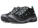 【送料無料】 キーン レディース ブーツ・レインブーツ シューズ Circadia Waterproof Black/Cloud Blue