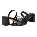 【送料無料】 カルバンクライン レディース ヒール シューズ Kater Black Patent(4)