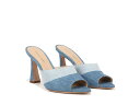 【送料無料】 ヴェロニカ ベアード レディース ヒール シューズ Thora Slides Blue Denim Fabric