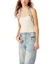 【送料無料】 フリーピープル レディース シャツ トップス Eyes For U Halter Bodysuit Ivory Combo(4)