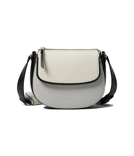【送料無料】 カルバンクライン レディース ハンドバッグ バッグ Bella Casual Crossbody Black/Dove/White 【送料無料】 カルバンクライン レディース ハンドバッグ バッグ Bella Casual Crossbody Black/Dove/White