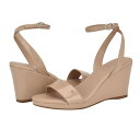 【送料無料】 カルバンクライン レディース ヒール シューズ Belliny Light Natural Patent