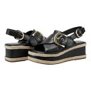 【送料無料】 マーク・フィッシャー レディース サンダル シューズ Renda Black Leather