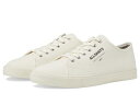 【送料無料】 オールセインツ メンズ スニーカー シューズ Underground Canvas Low Top Off White