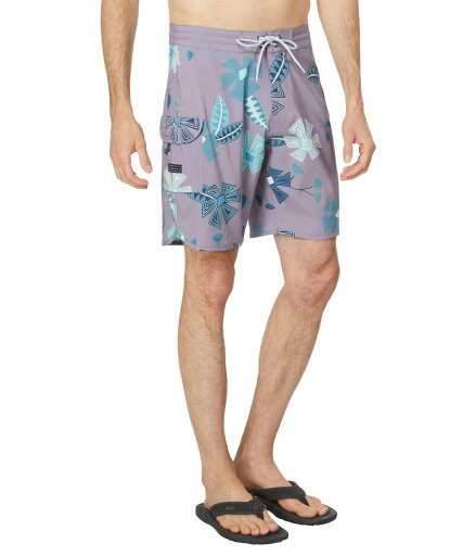 【送料無料】 ヴィスラ メンズ ハーフパンツ・ショーツ 水着 Tribal Tropics 18.5" Boardshorts Dusty Lilac 【送料無料】 ヴィスラ メンズ ハーフパンツ・ショーツ 水着 Tribal Tropics 18.5" Boardshorts Dusty Lilac