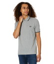 【送料無料】 フレッドペリー メンズ シャツ トップス Twin Tipped Fred Perry Shirt Steel Marl/Gunmetal/Black(4)