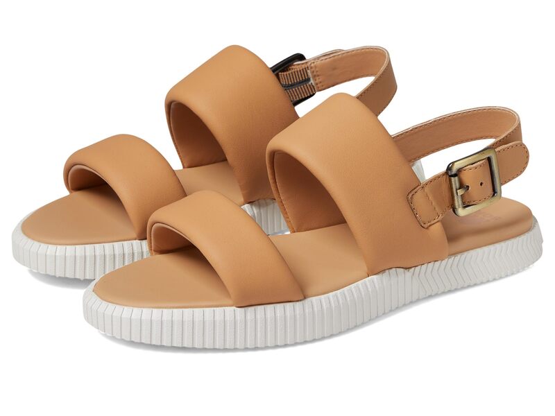 【送料無料】 ソレル レディース サンダル シューズ ONA Streetworks Go-To Flat Sandal Honest Beige/Sea Salt