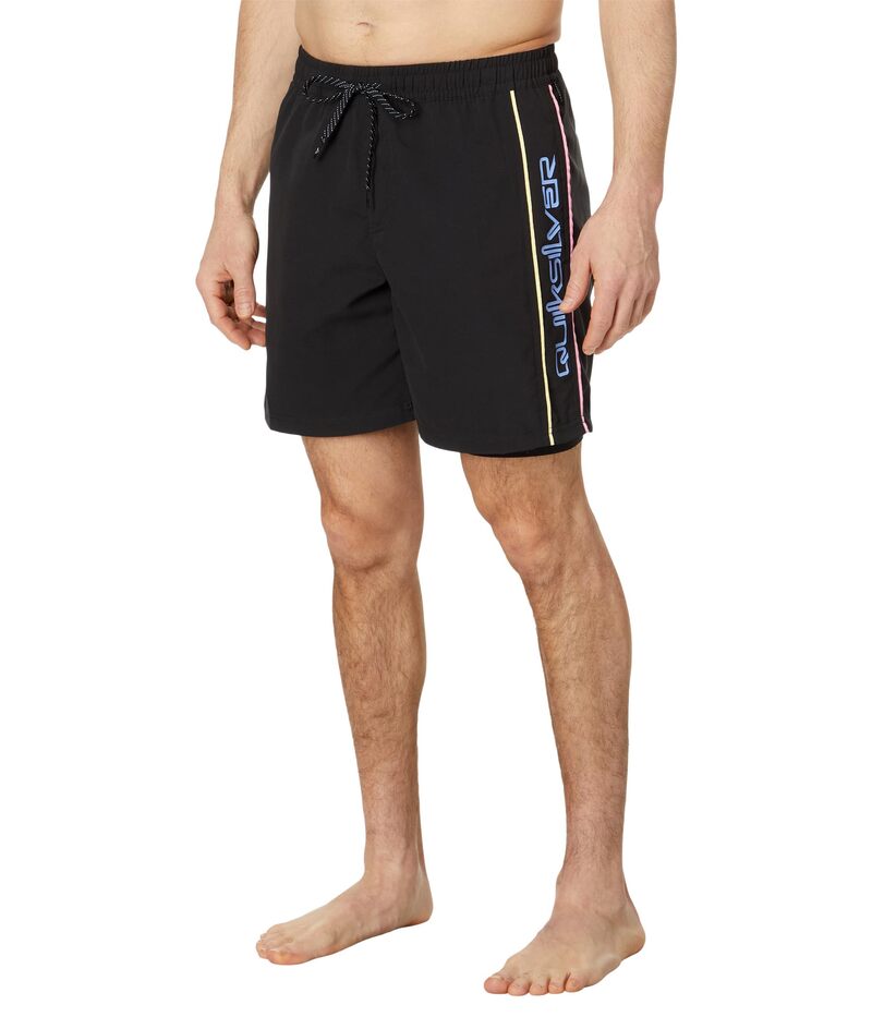 【送料無料】 クイックシルバー メンズ ハーフパンツ・ショーツ 水着 17" Everyday Vert Volley 2 Shorts Black