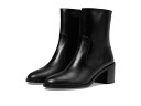 【送料無料】 スチュアート ワイツマン レディース ブーツ・レインブーツ シューズ Esme Zip Bootie Black