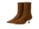 【送料無料】 スチュアート ワイツマン レディース ブーツ・レインブーツ シューズ Naomi 50 Bootie Deep Coffee