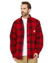 【送料無料】 カーハート メンズ シャツ トップス Relaxed Fit Flannel Sherpa-Lined Shirt Jacket Crabapple