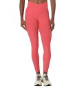 【送料無料】 ビヨンドヨガ レディース カジュアルパンツ ボトムス Spacedye At Your Leisure High Waisted Midi Leggings Coral Glow Heather