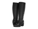 【送料無料】 ナチュライザー レディース ブーツ・レインブーツ シューズ Fae Wide Calf Black Leather(4)