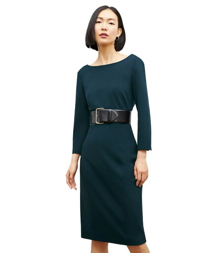 【送料無料】 エムエメウラフール レディース ワンピース トップス Winston Dress - Washable Ponte Deep Sea 【送料無料】 エムエメウラフール レディース ワンピース トップス Winston Dress - Washable Ponte Deep Sea