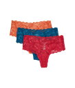 【送料無料】 コサベラ レディース パンツ アンダーウェア Never Say Never Comfie Thongs 3-Pack Fragolino/Mir...