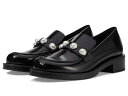 【送料無料】 スチュアート ワイツマン レディース スリッポン・ローファー シューズ Portia Bold Loafer Black